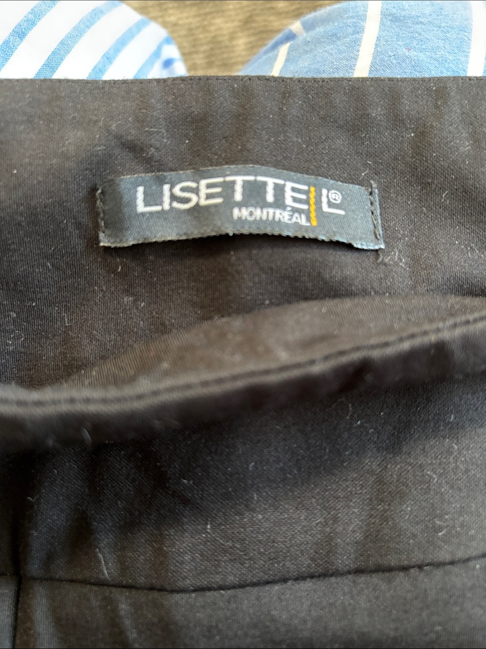 LISETTE Women's Black Pull on